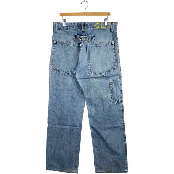 Vintage CLH Straight Leg Denim Jeans 34x34 - Picture 5 of 7